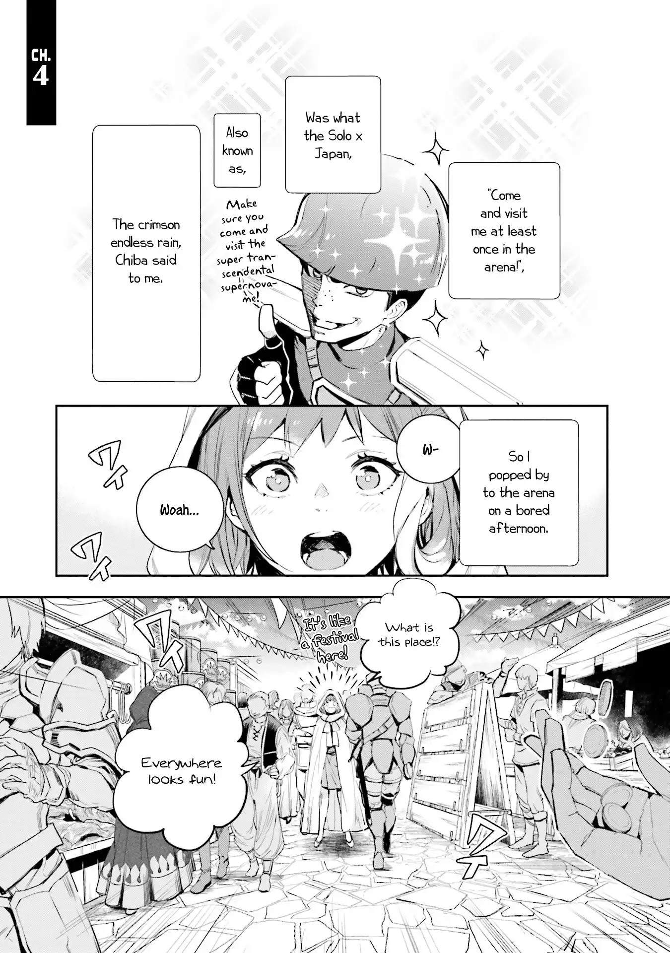 JK Haru wa Isekai de Shoufu ni natta Chapter 4 1